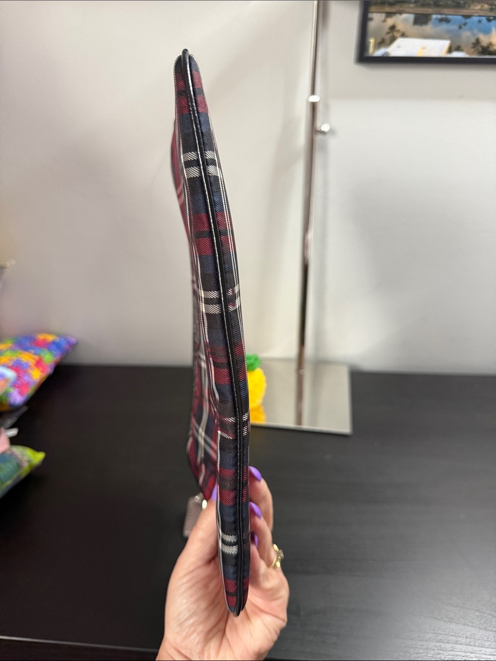 Coach Poppy Tartan Plaid IPad Case - Picture 4 of 10